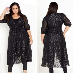 City Chic Untamed high-low jacket size 14/XS New with tag